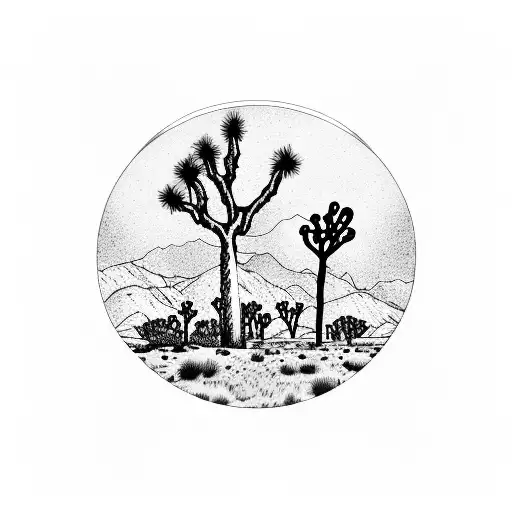 Joshua Tree With 3 Stars