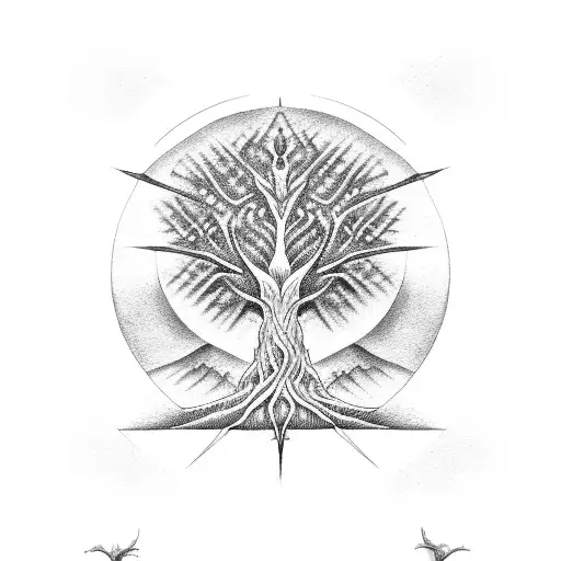 Sumerian Tree Of Life