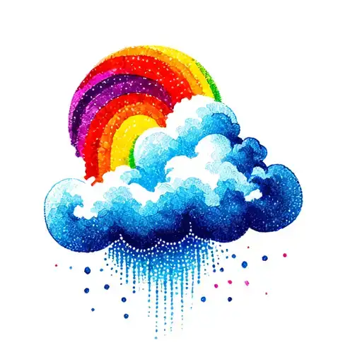 Cloud With A Rainbow