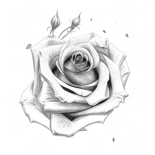 Rose And Lily Of The Vally