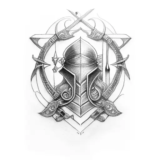 Sword With Semicolon And Book