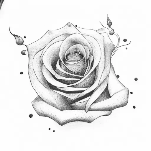 Loyalty With A Burning Rose