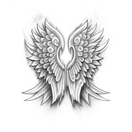 Angel Wings And Hockey