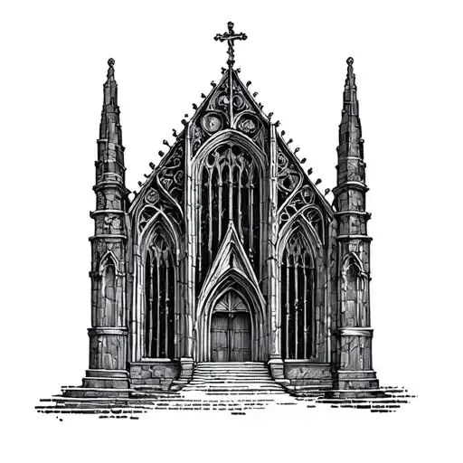 Ancient Black Cathedral