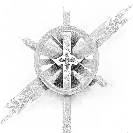 Christian Cross With Word Free