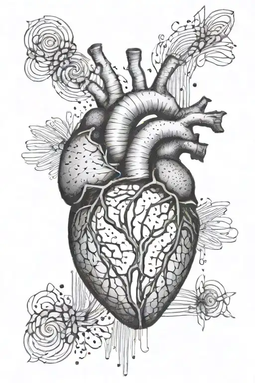 Jacen Wrote Inside Of Heart Beat Line