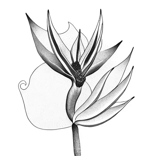 Bird Of Paradise Minimalist