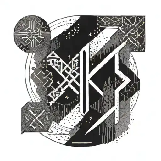 Design A Geometric Pattern Inspired By Norse Runes