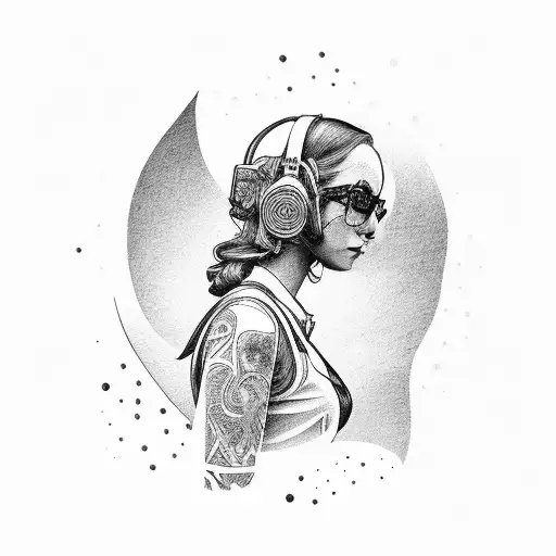 Woman With Gun In A Car