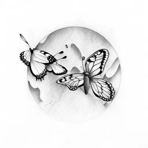 Cloud With Butterfly