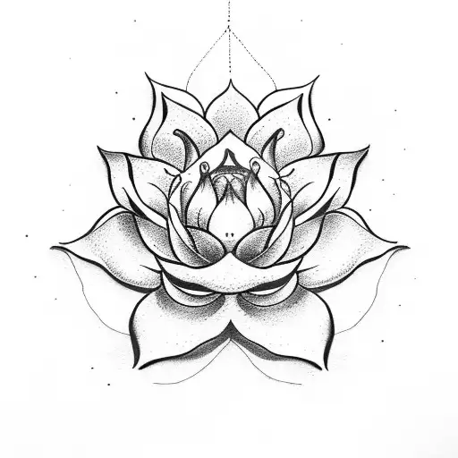 Witch Knot And Lotus Flower