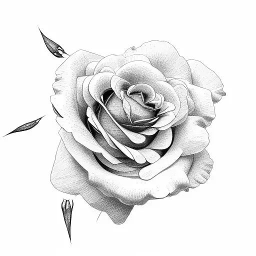 Rose And California Poppy