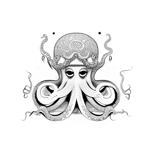 Floating Octopus