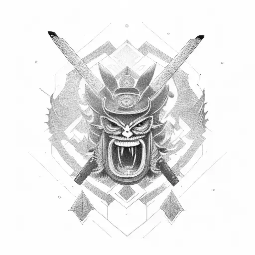 Berserk Sacrifice Mark In Samurai Design