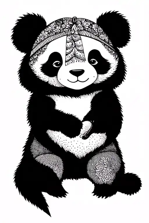 Date Of Birth Girl And Boy With A Panda