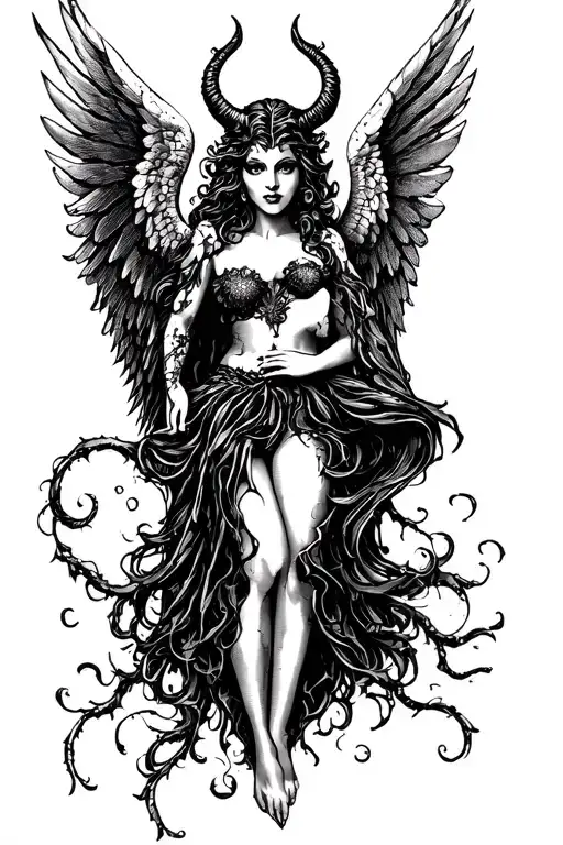 Dark Angel And Happy Devil