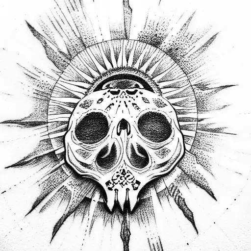 Skull And Sun