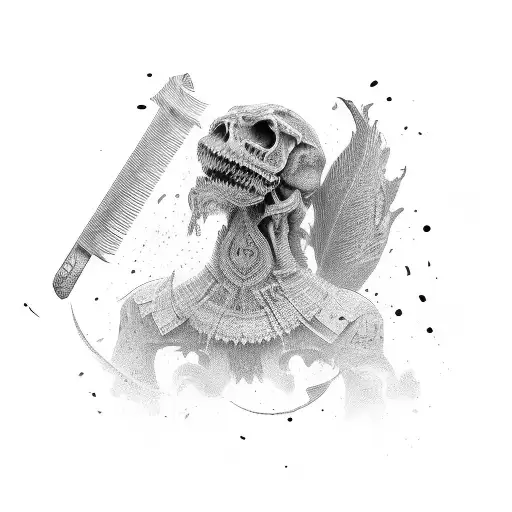 Tilt The Face A Little Towards Left And Cut The Head From Top And Add Straw