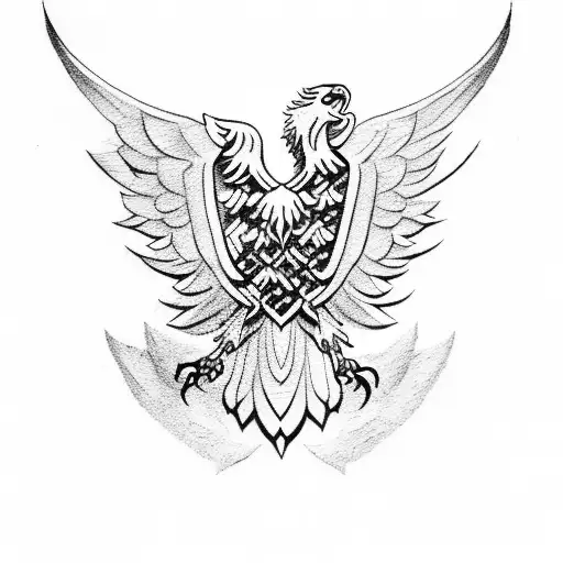 Romanian Eagle Crest