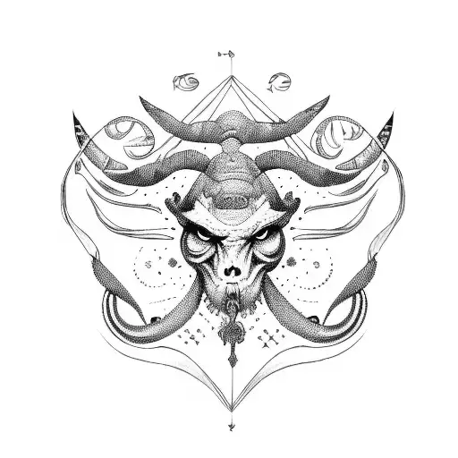 Cancer Zodiac Sign With Unique Style To It