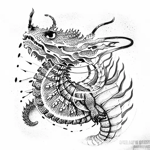 Caterpillar Dragon