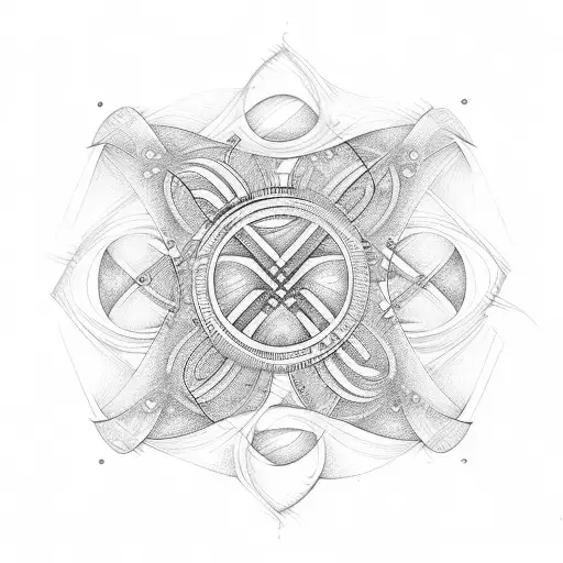 Maths Pi With Infinity Symbol