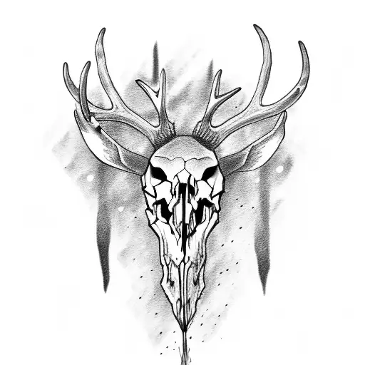 Shaman Deer Skull
