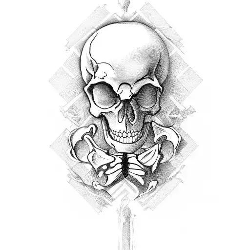 Skeleton Hourglass