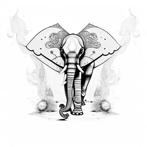 Trippy Elephant