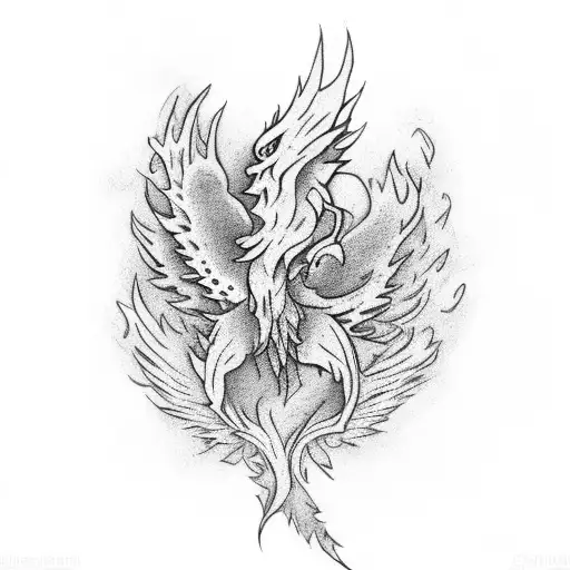 A Ghost Pepper Plant Transforming Into A Fiery Phoenix