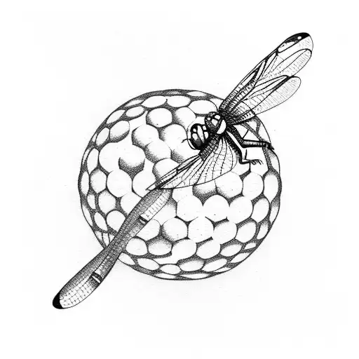 Dragonfly Golf Ball