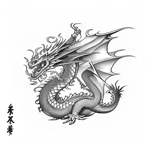 Dragon Phoenix Gratitude