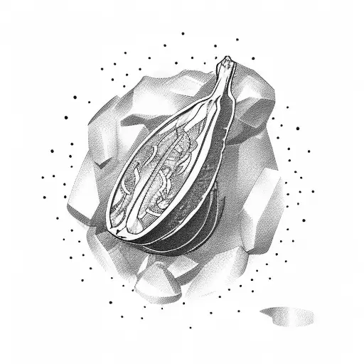 Banana Fruit Covered In Ironman Suit