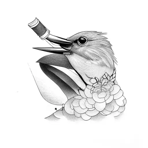 Bird With A Cigarette