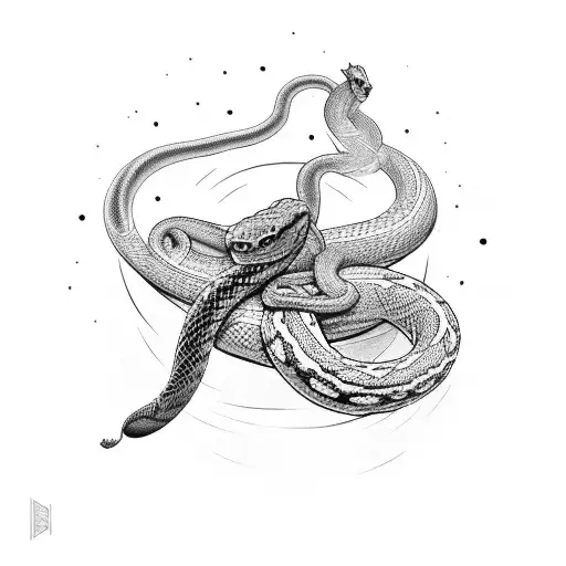 A Powerful Image Of Nba Youngboy Holding A Gun With A Snake Coiled Around His Arm