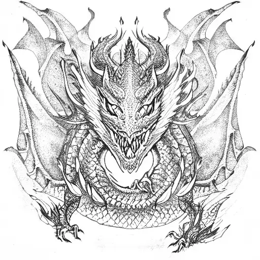 Dragon Around Hand