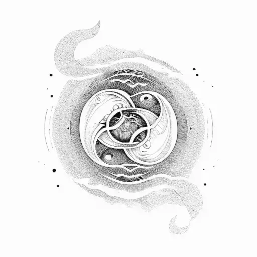 Ying Yang Space And Ocean