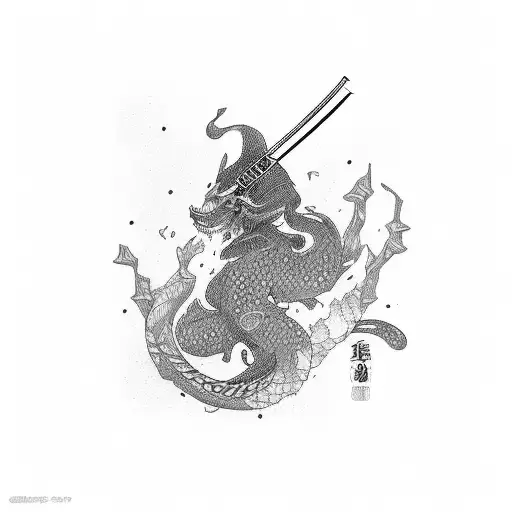 Ecriture Japonaises Avec Katana