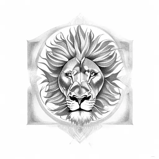 Hippocampus With Lion