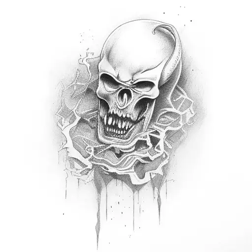 The Evil Spirit Leaving The Body