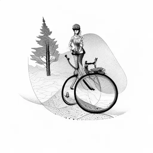 Bicycle Trail Run Love Bretagne