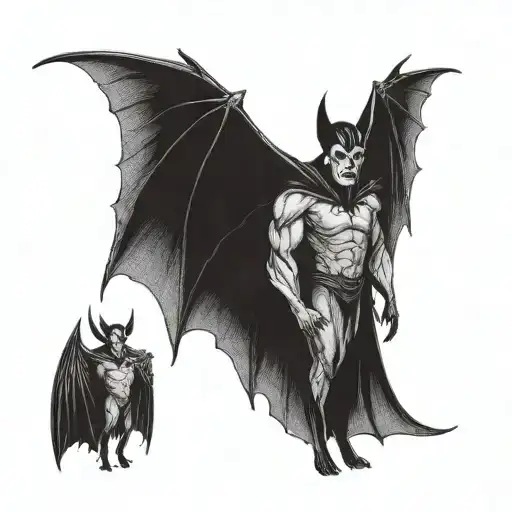 Dracula Fighting Bat