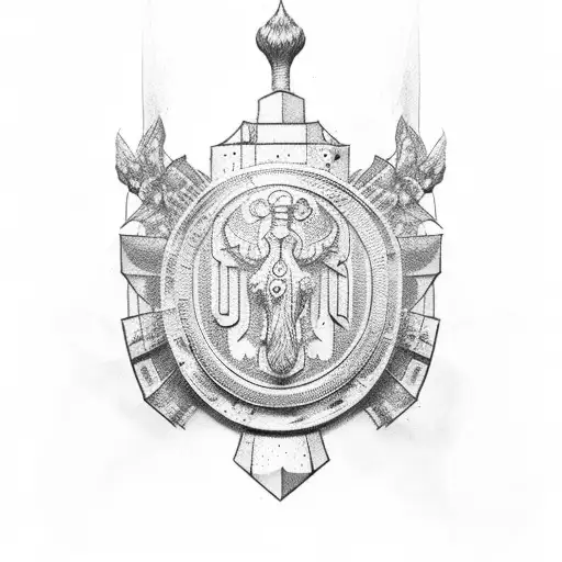 Shoulder Sleeve Roman Shield