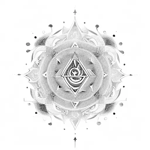 Unalome Hindu Symbol