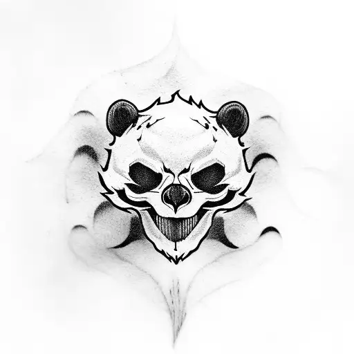 Skull Firefox With Panda