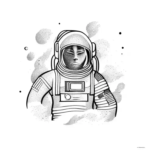 An Astronaut And A Diver