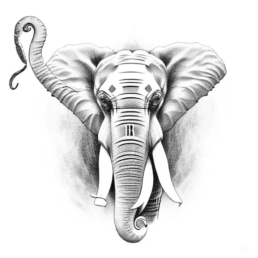 Elephant And Cat Reading A Book