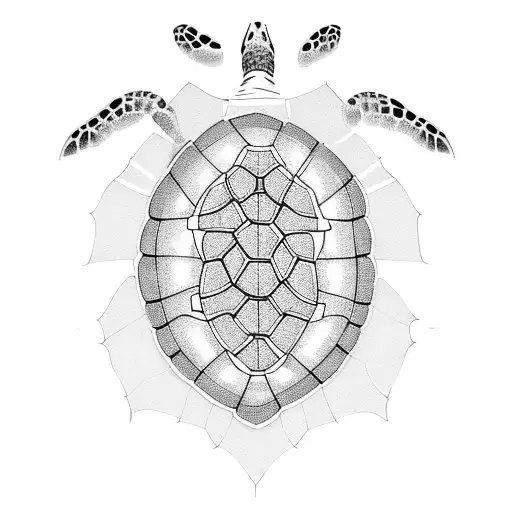 Turtle With A Thin Chain