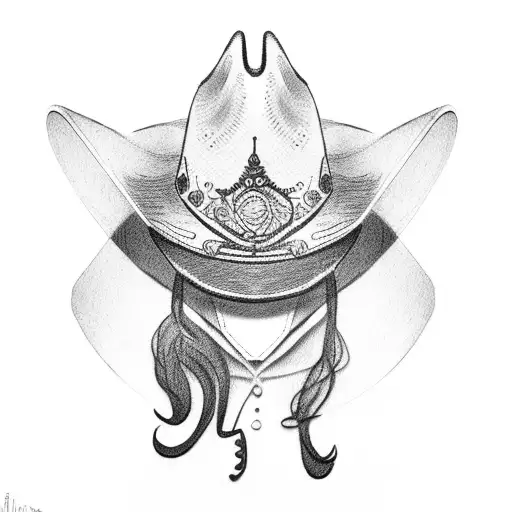 Cowboy Hat And Umbrella