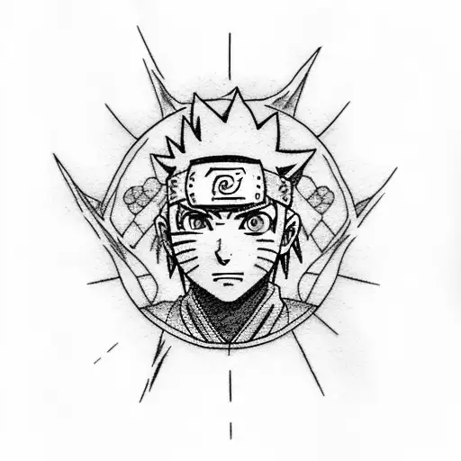 Naruto Holding Rasengan